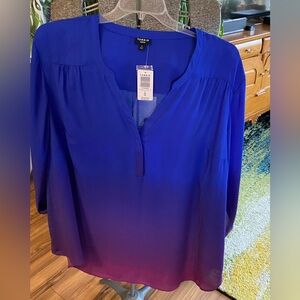 Torrid Blue / Purple Ombre Women's Top